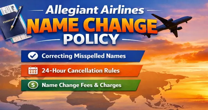 Allegiant Airlines Name Change Policy